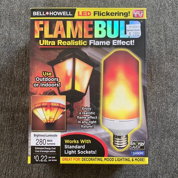 Other | Bell Howell Flame Bulb Outdoor Lighting | Poshmark